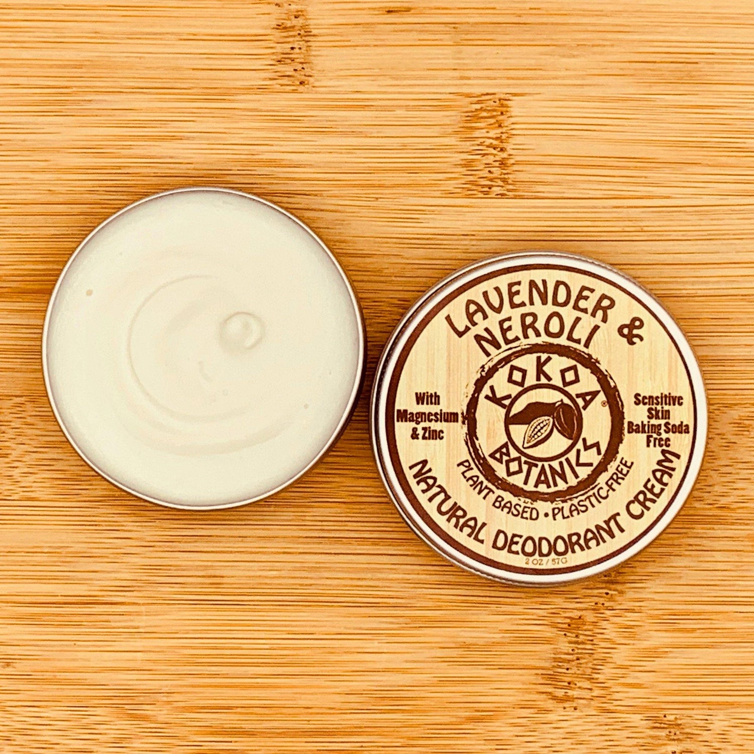 Lavender &amp; Neroli - Natural Deodorant Cream - 2.5 oz