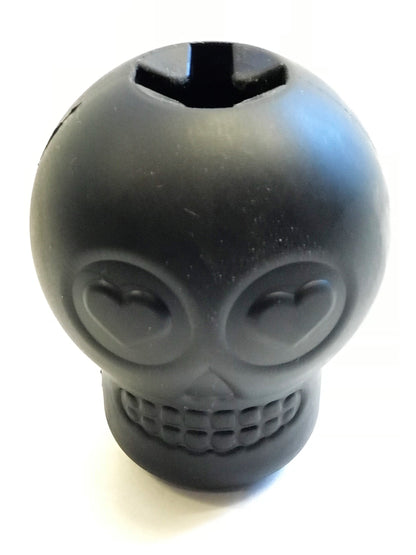 Magnum Sugar Skull Dog Chew Toy &amp; Treat Dispenser - USA Made | SodaPup