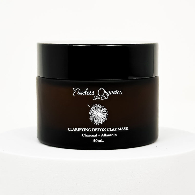 Timeless Organics Skin Care Masks Clarifying Detox Clay Mask