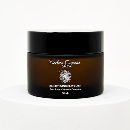 Timeless Organics Skin Care Masks Brightening Clay Mask