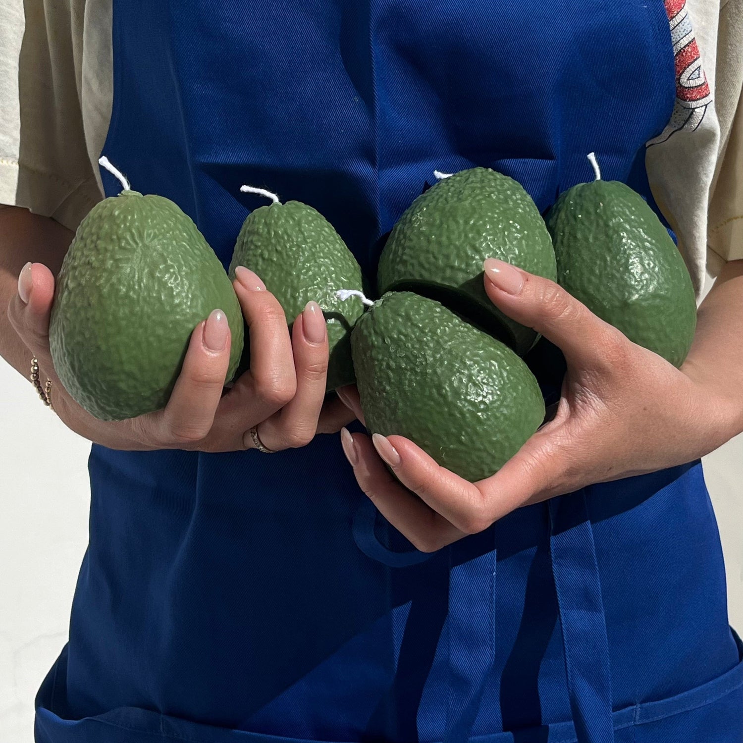 Large Avocado Candle