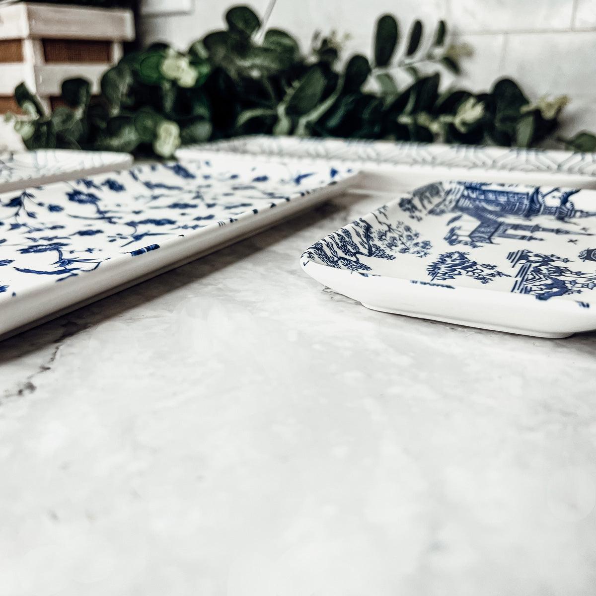 Gia Roma chinoiserie Chinoiserie Serving Set 4pc