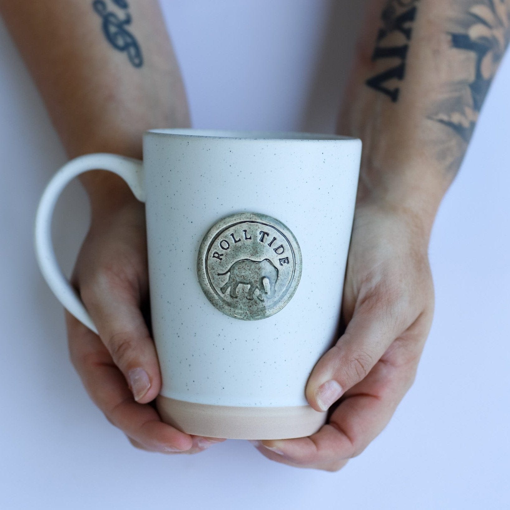prodigalpottery Ceramic Grey / Cabin 10oz Roll Tide Mug