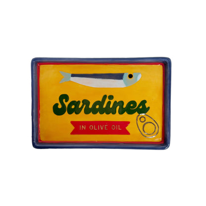 Ruby Clay Company "Canned" Sardine Tray in Yellow