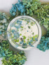 Ash & Rose candle BY THE SEA Hydrangea Sea Salt Candle