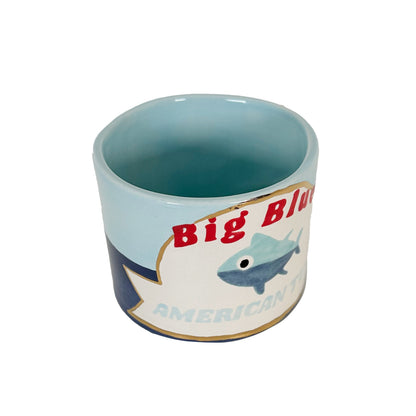 Ruby Clay Company "Canned" Tuna Vase