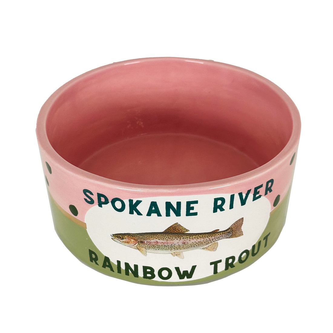Ruby Clay Company "Canned" Rainbow Trout Vase