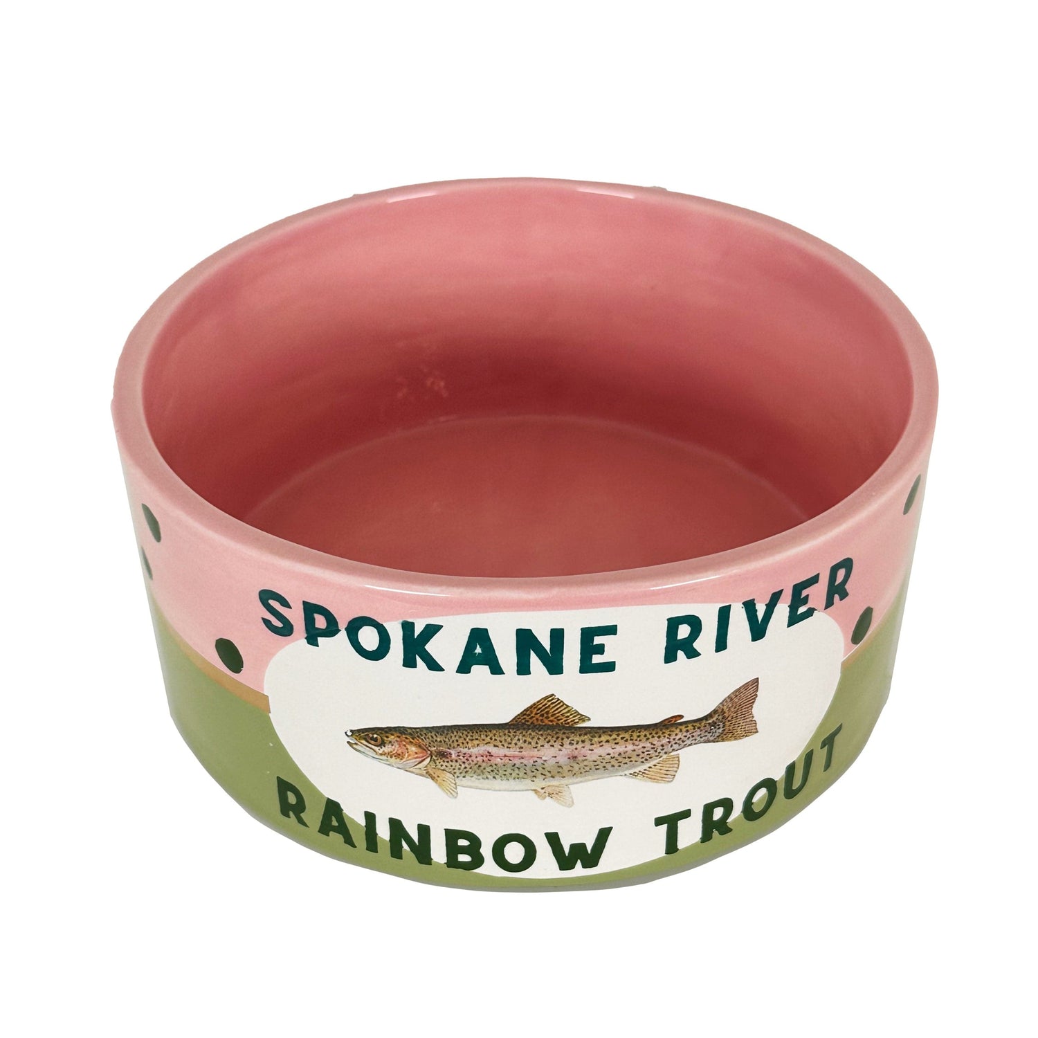 Ruby Clay Company "Canned" Rainbow Trout Vase
