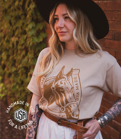 The Local Branch Tee Horse Tee - USA Made