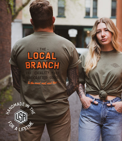 The Local Branch Tee Local Branch Diamond Tee - USA Made