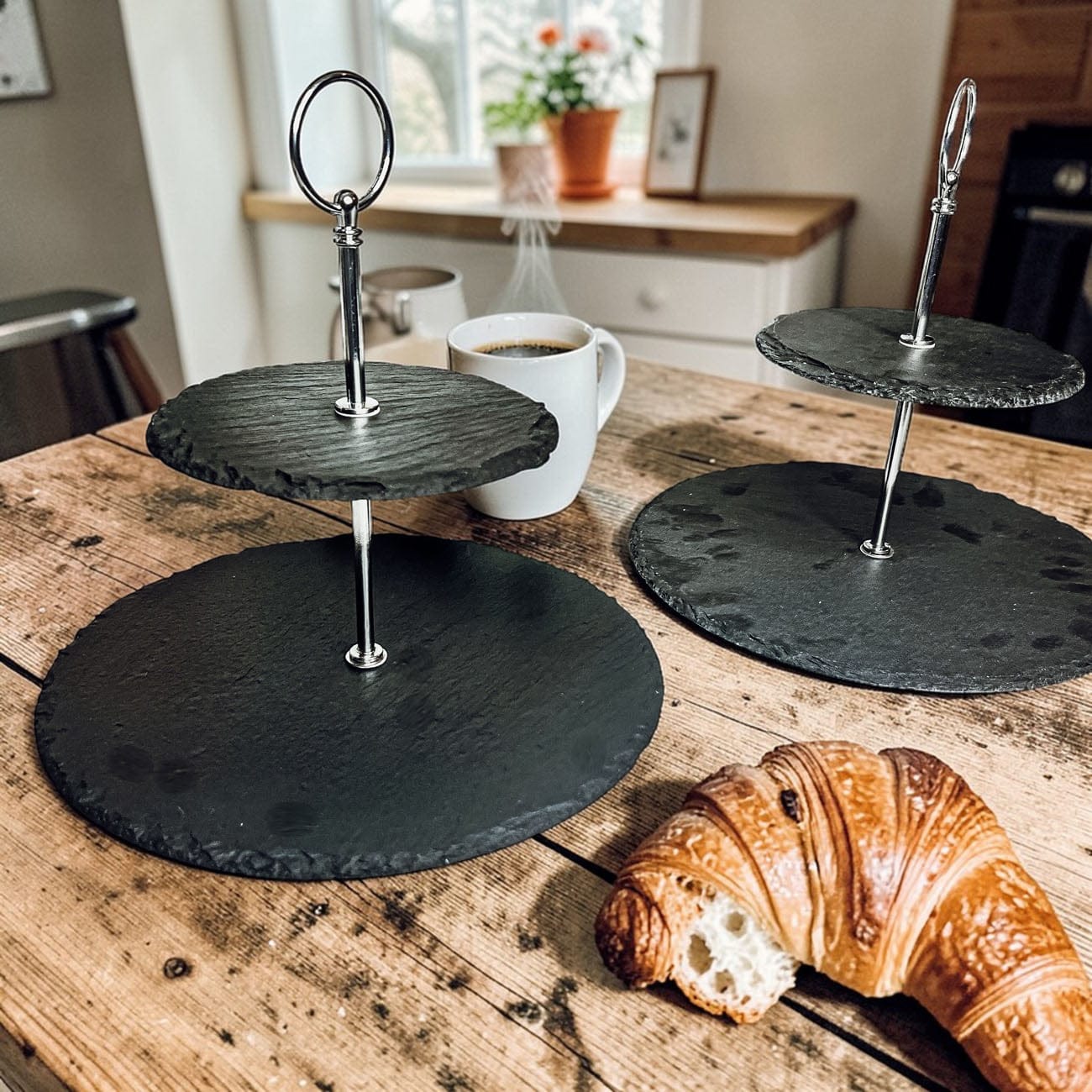 Gia Roma Slate Tray Tiered Slate Stand
