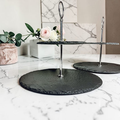 Gia Roma Slate Tray Tiered Slate Stand