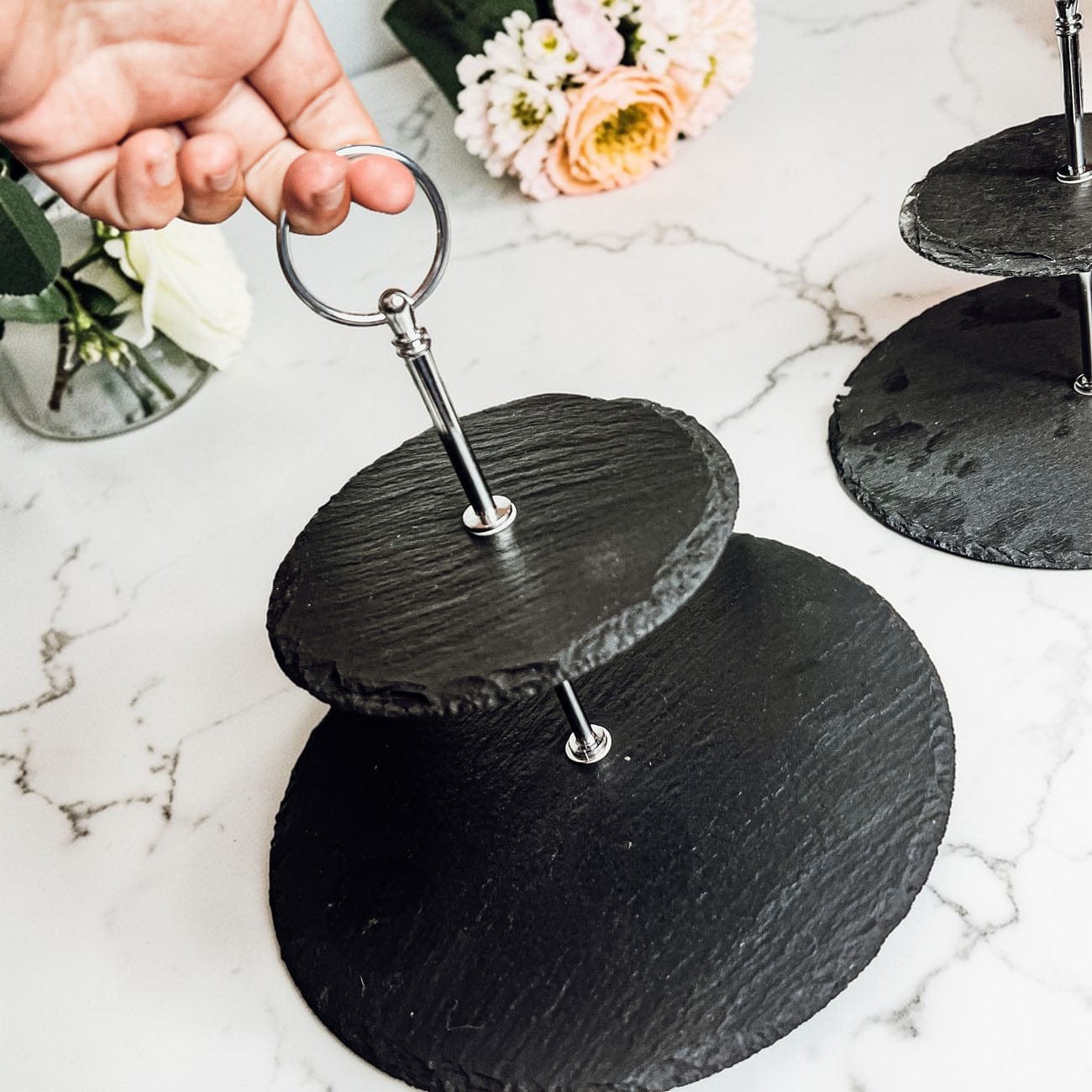 Gia Roma Slate Tray Tiered Slate Stand