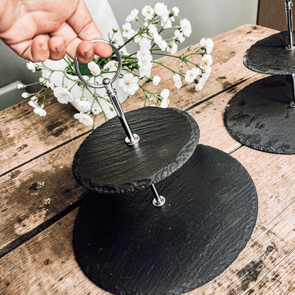 Gia Roma Slate Tray Tiered Slate Stand