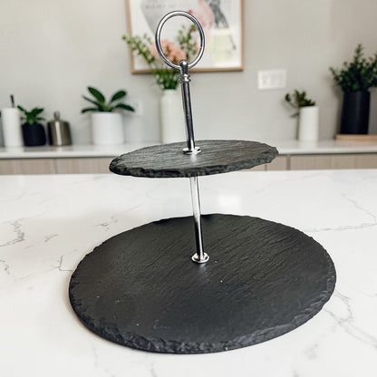 Gia Roma Slate Tray Tiered Slate Stand