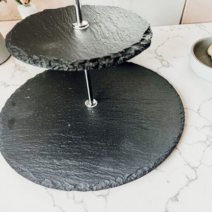 Gia Roma Slate Tray Tiered Slate Stand