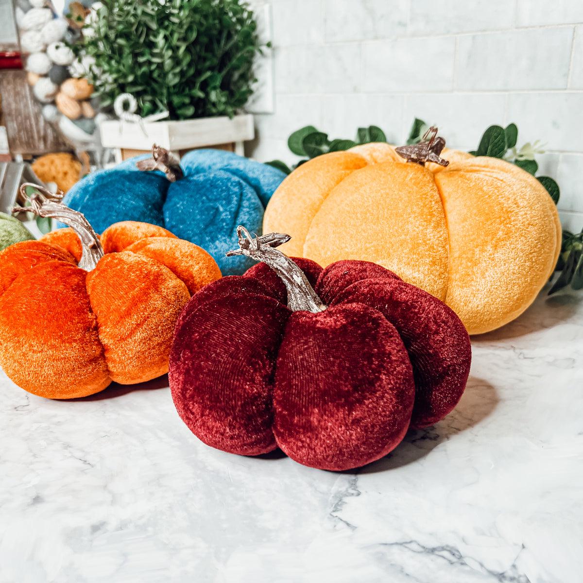 Velvet Pumpkins - My American Goods