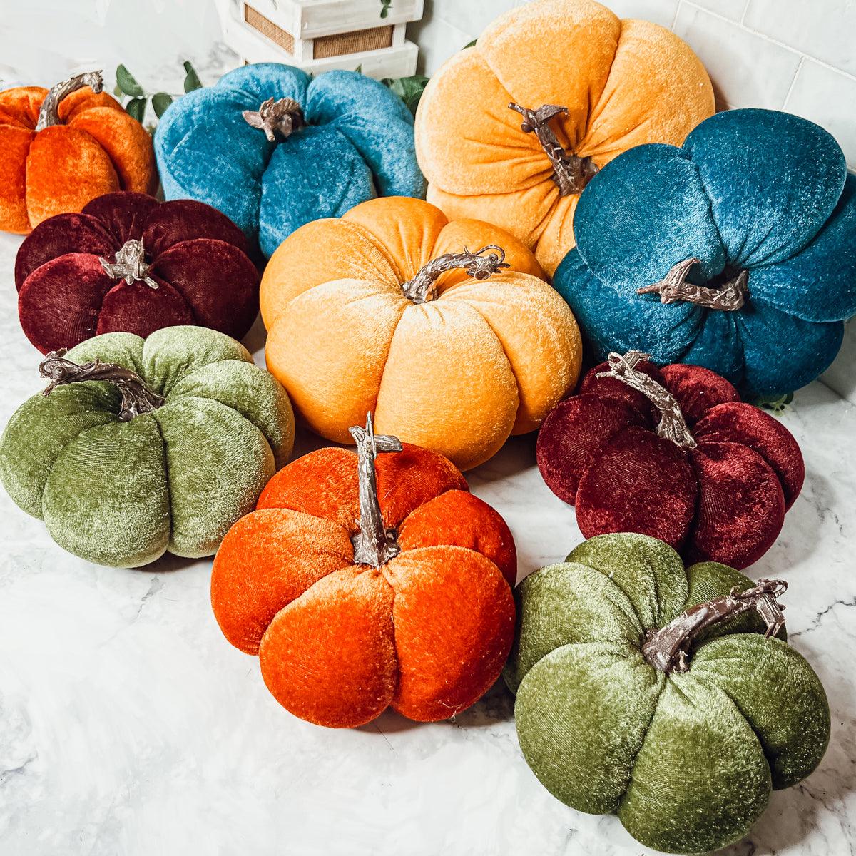 Velvet Pumpkins - My American Goods