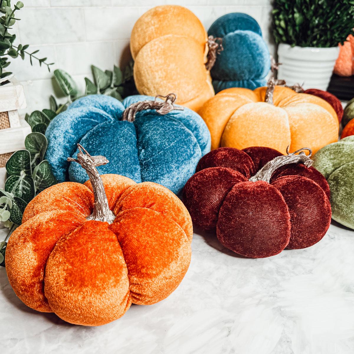 Velvet Pumpkins - My American Goods