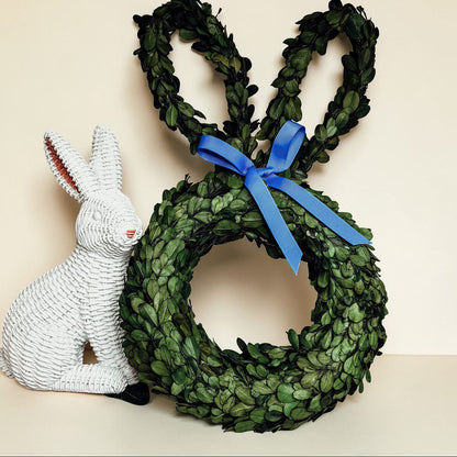 Gia Roma wreath Bunny Wreath Boxwood