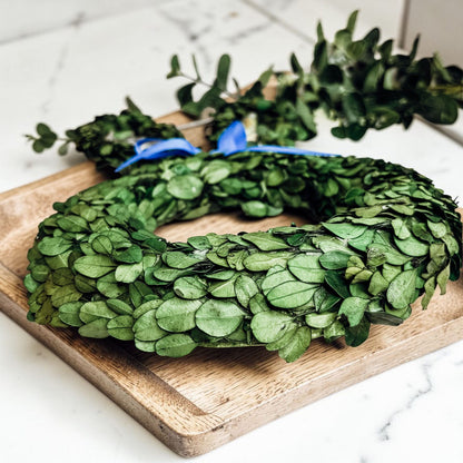 Gia Roma wreath Bunny Wreath Boxwood