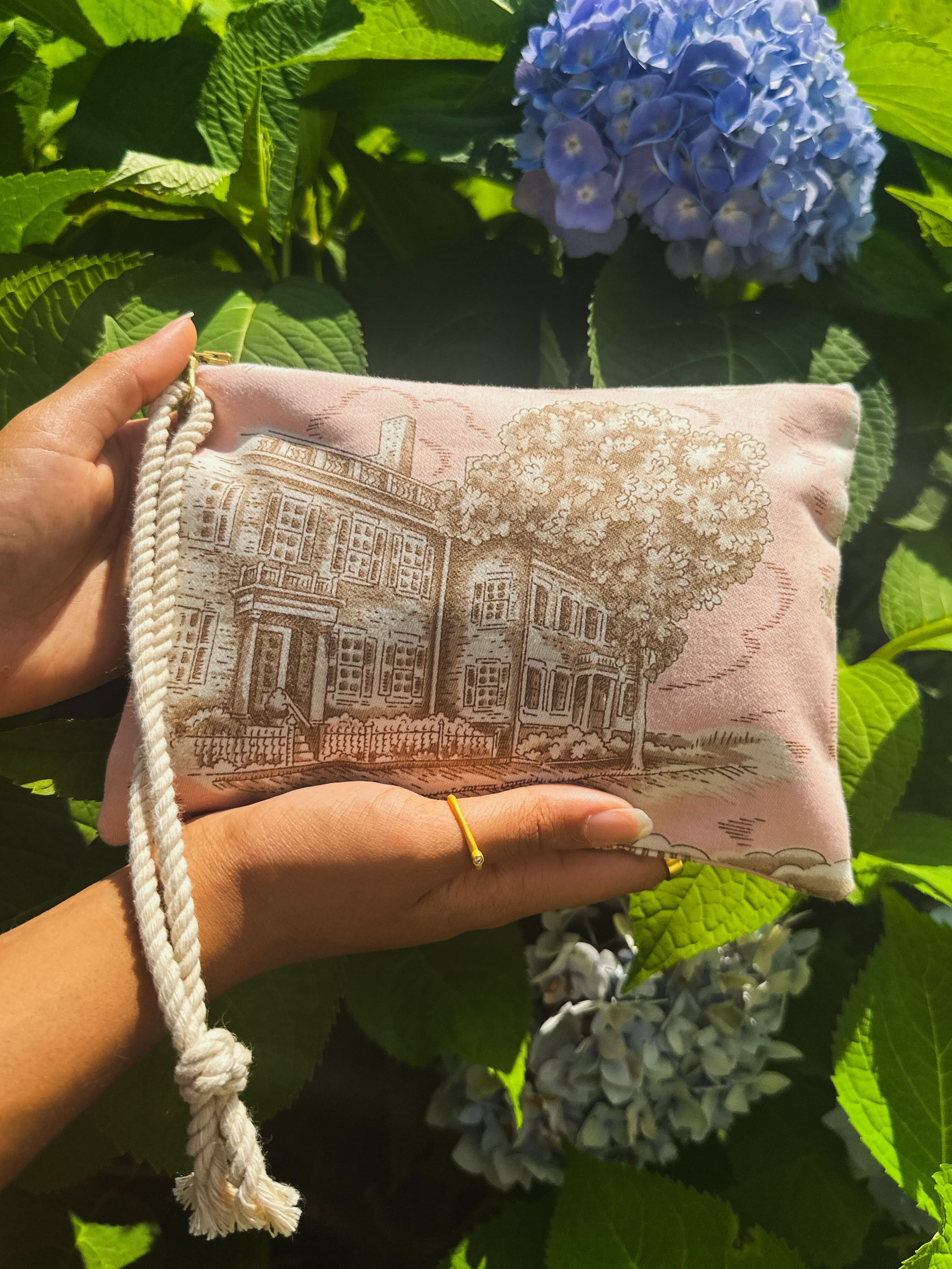 Ash &amp; Rose purse Pink Nantucket Purse