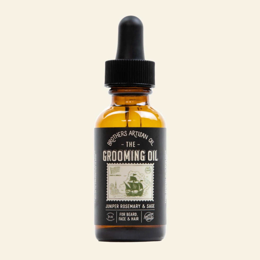 The Grooming Oil: Juniper Rosemary &amp; Sage - My American Goods