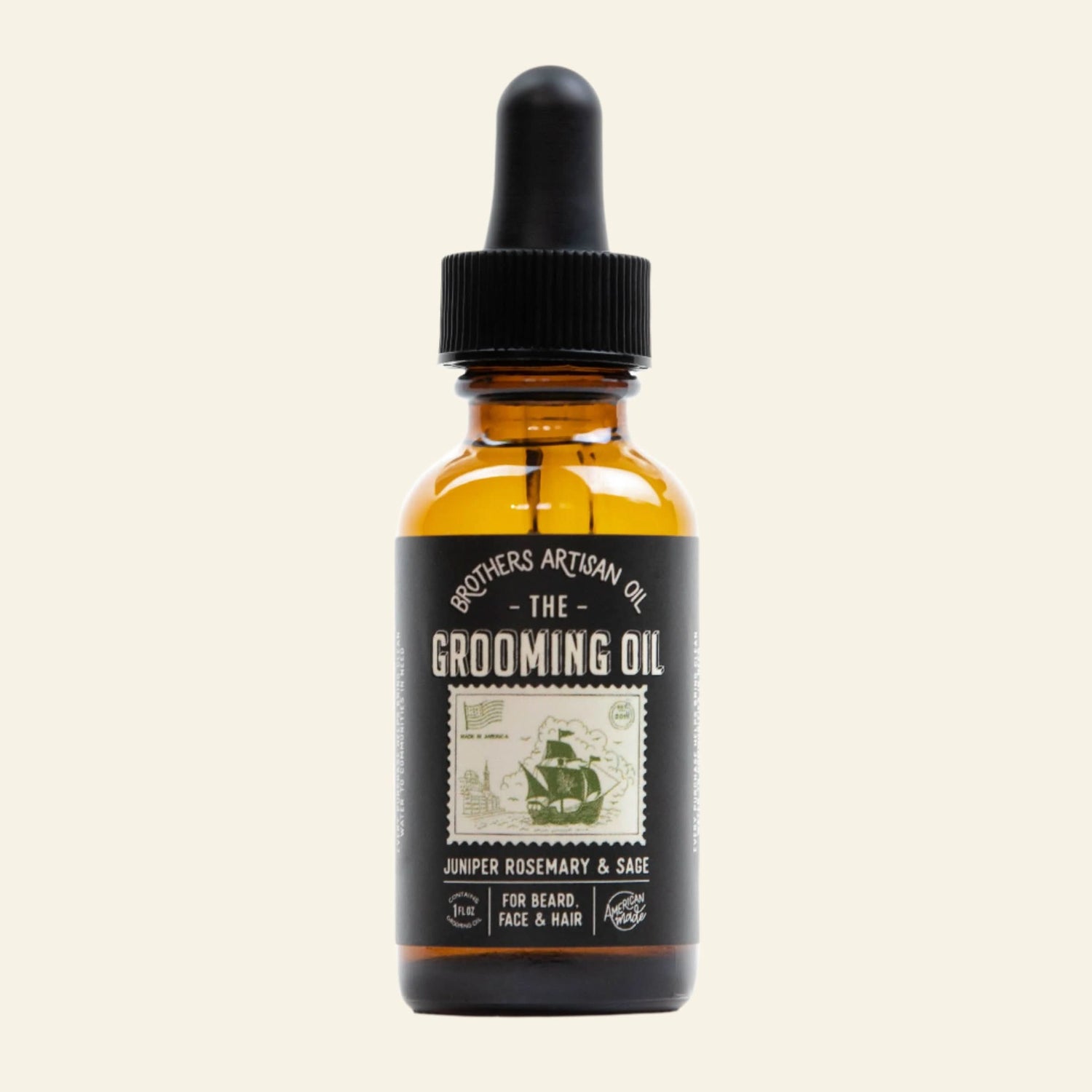 The Grooming Oil: Juniper Rosemary &amp; Sage - My American Goods