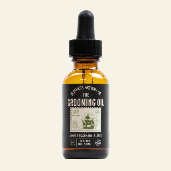The Grooming Oil: Juniper Rosemary & Sage - My American Goods