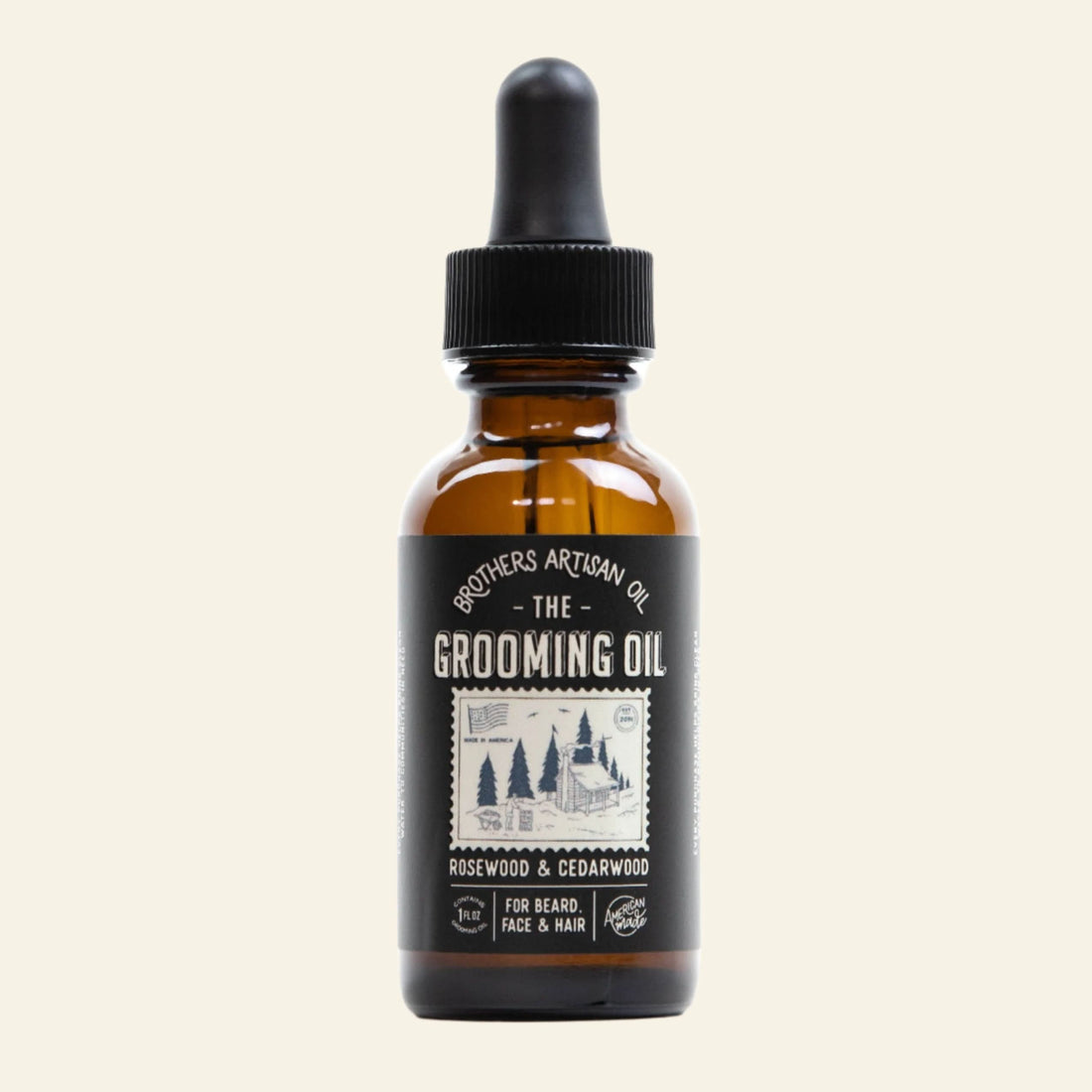 The Grooming Oil: Rosewood & Cedarwood - My American Goods