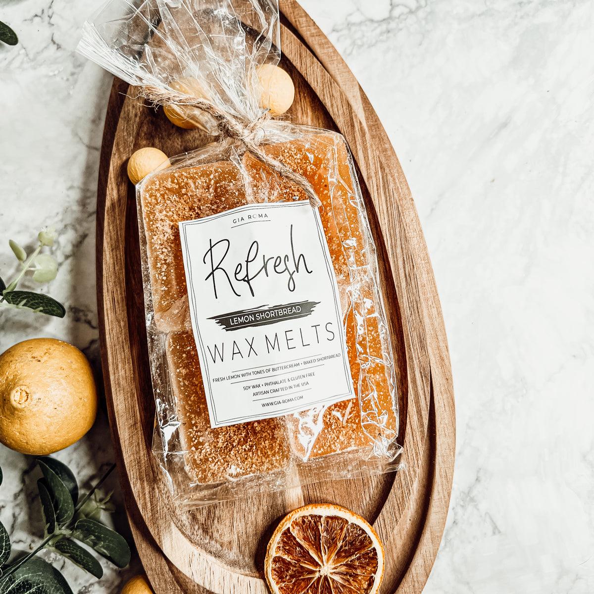 Gia Roma Waxmelt Lemon Shortbread XL