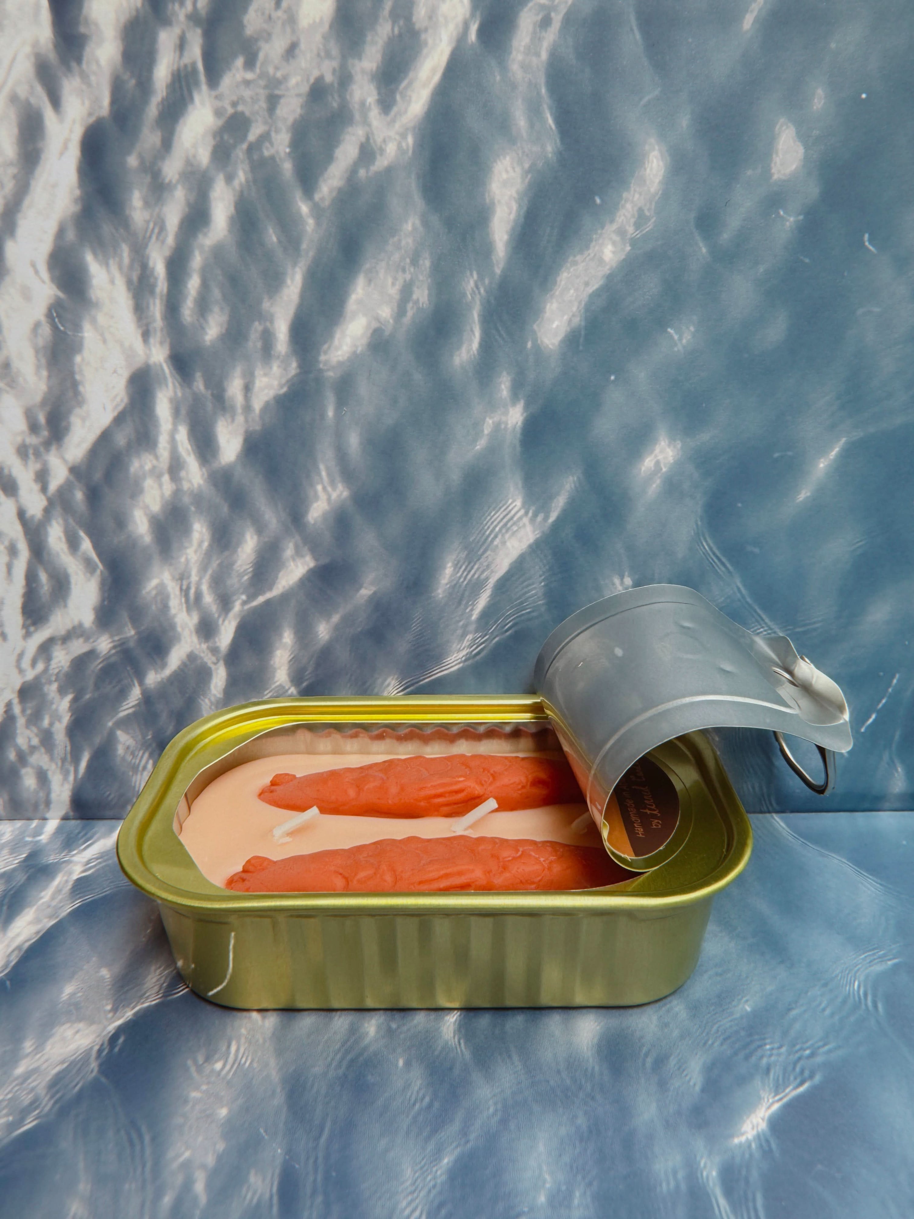 Tinned Candle Tinned Fish Candle - Oakmoss &amp; Amber