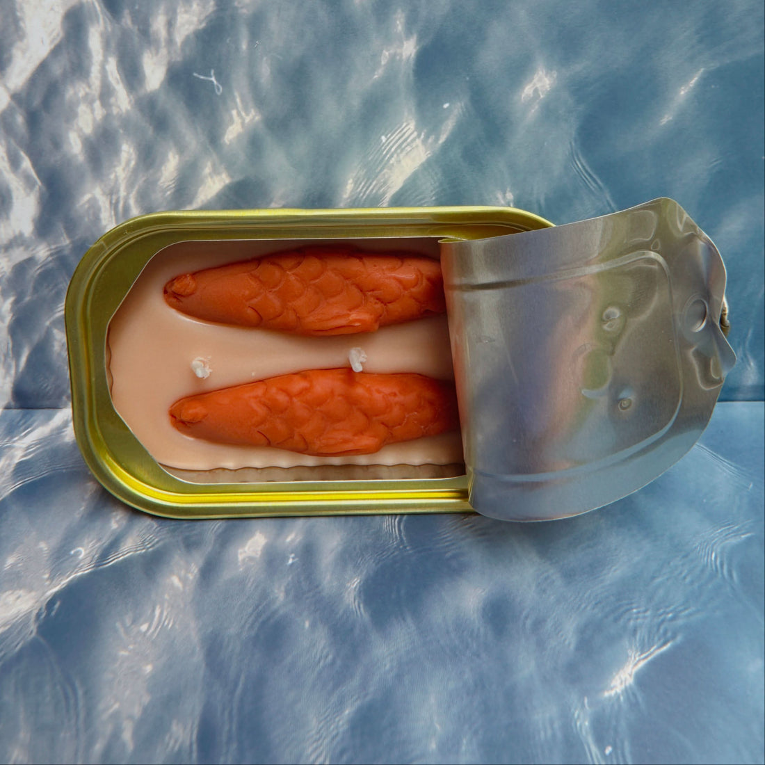 Tinned Candle Tinned Fish Candle - Oakmoss &amp; Amber