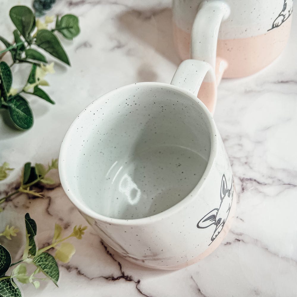 Gia Roma Coffee Mug, Farmhouse Bunny Love