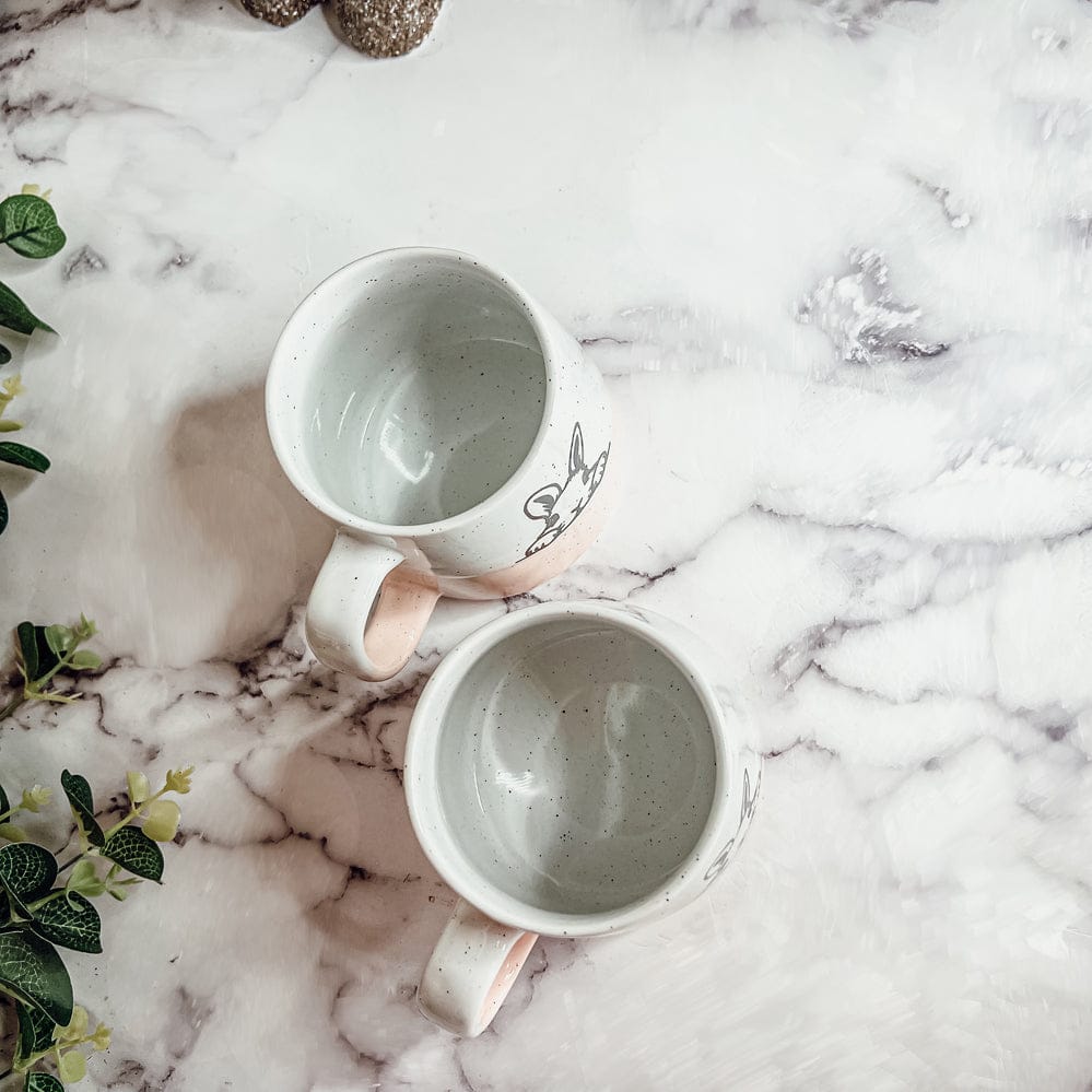 Gia Roma Coffee Mug, Farmhouse Bunny Love