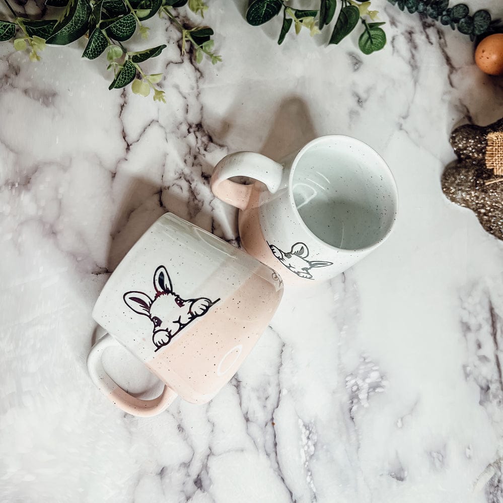 Gia Roma Coffee Mug, Farmhouse Bunny Love