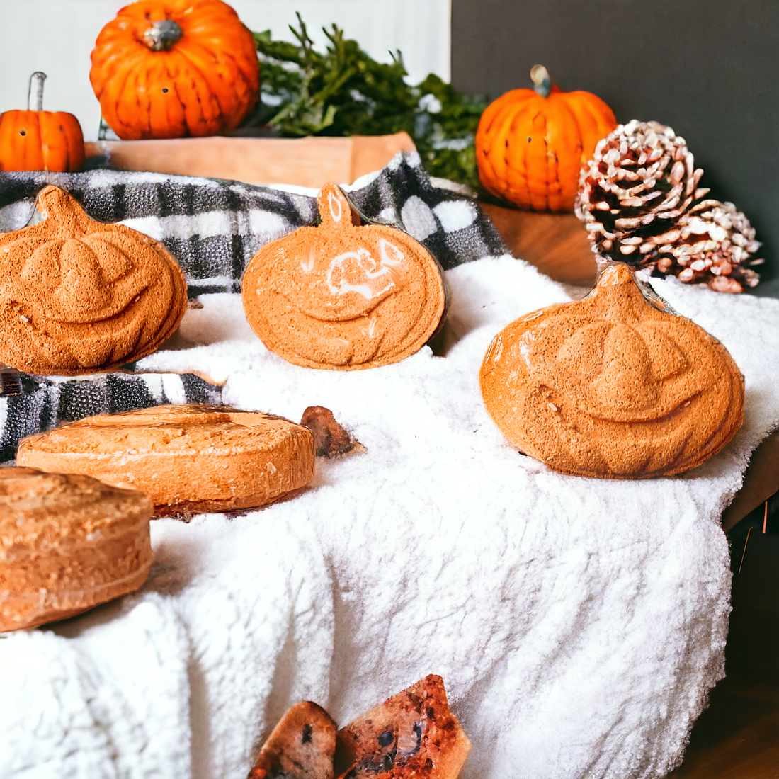 Pumpkin Spice Bath Bomb 3.5oz - My American Goods