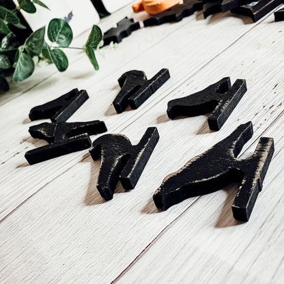 Halloween Wood 6pk