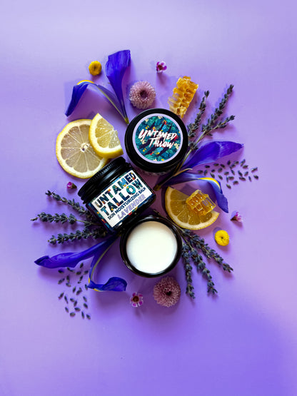 Untamed Tallow Lavender Skin Moisturizing Balm - 2oz