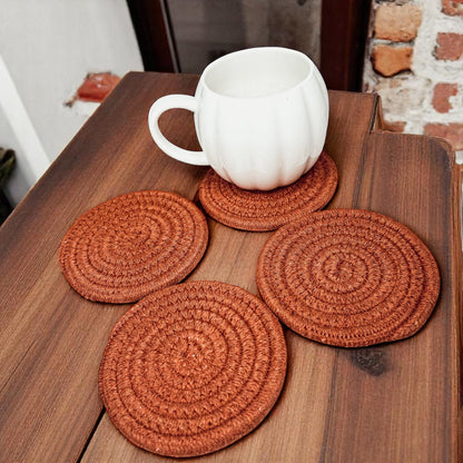 Fall Fabric Coasters - My American Goods