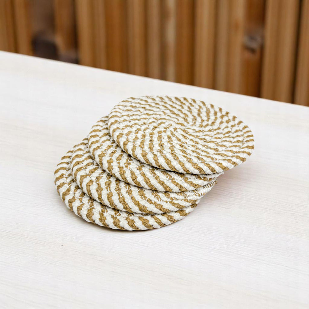 Fall Fabric Coasters - My American Goods