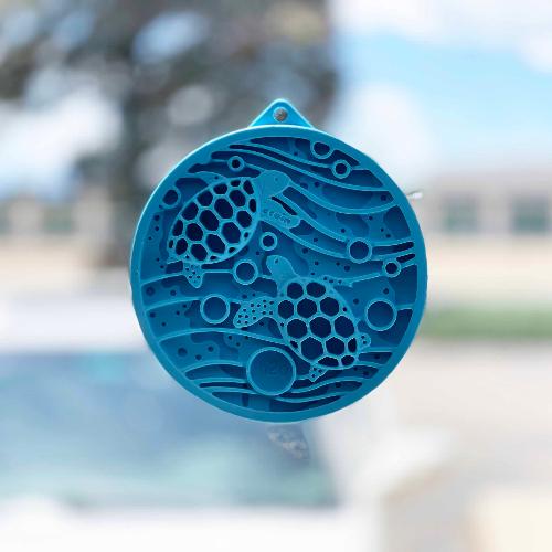Turtle eMat-Mini Lick Mat with Suction Cups - Small Dogs &amp; Cats | USA