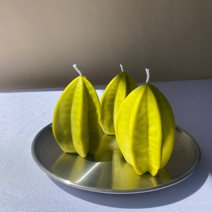 Scandles Farmers Markets Yellow / Starfruit / 3 Pack Starfruit Candle