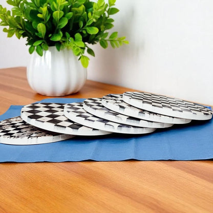 Gia Roma Coaster Courtly Check Coasters