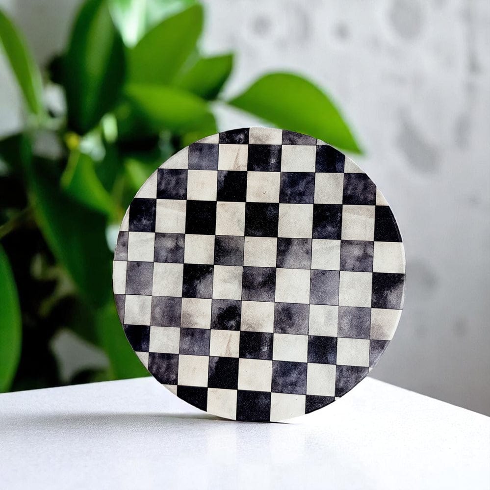 Gia Roma Coaster Courtly Check Coasters