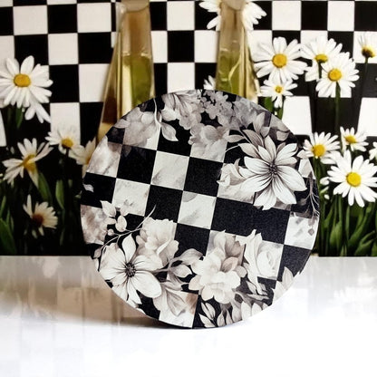 Courtly Check Coasters