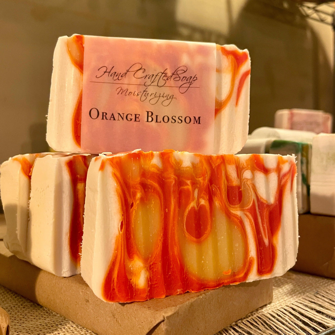 Hand Crafted Soap - Orange Blossom - My American Goods