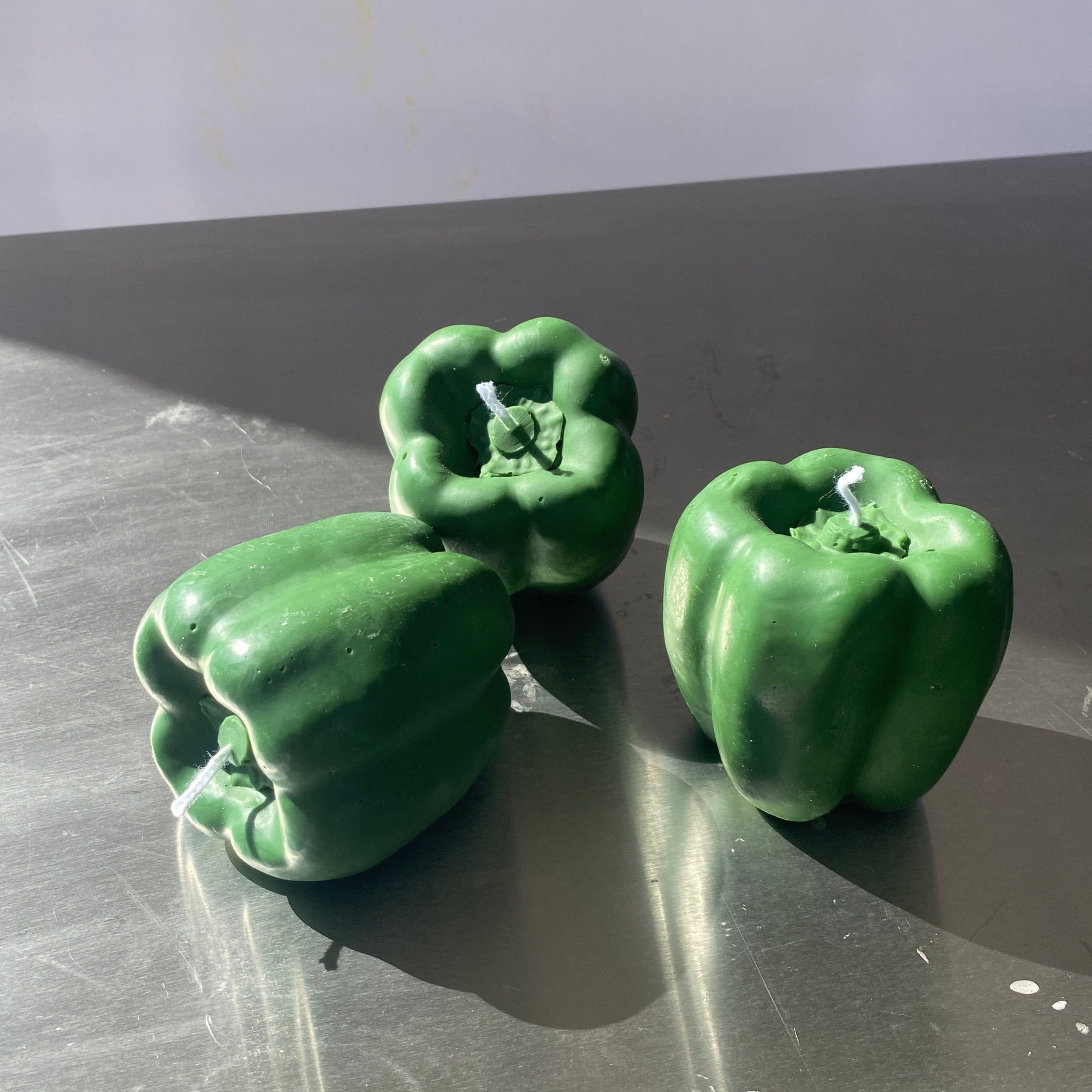 Scandles Farmers Markets Bell Pepper Candle - Green