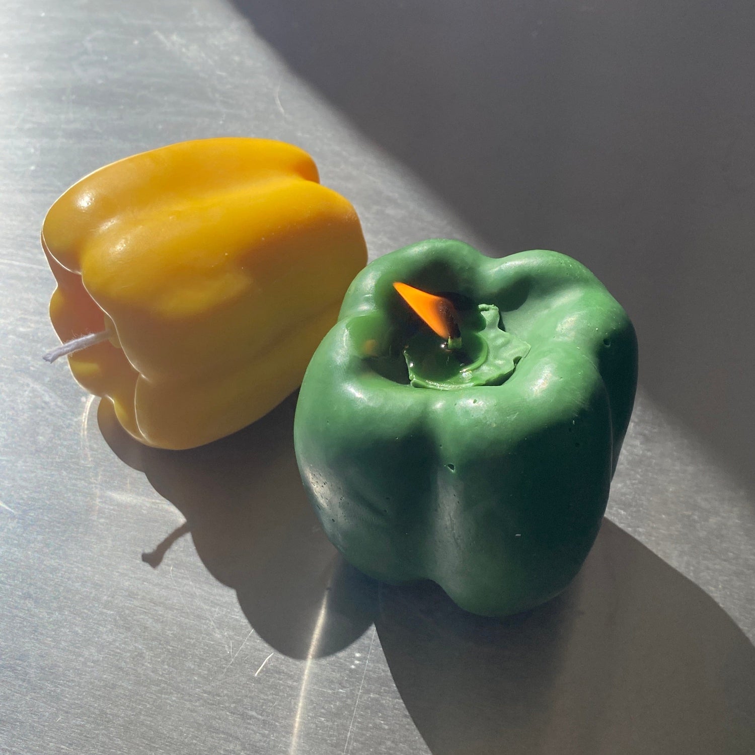 Scandles Farmers Markets Bell Pepper Candle - Green