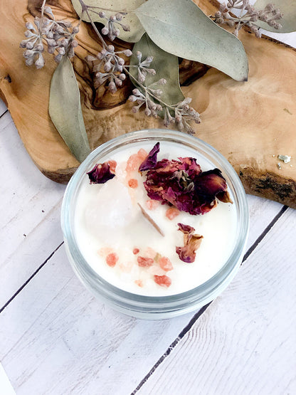 Love Spell Rose Quartz Candle